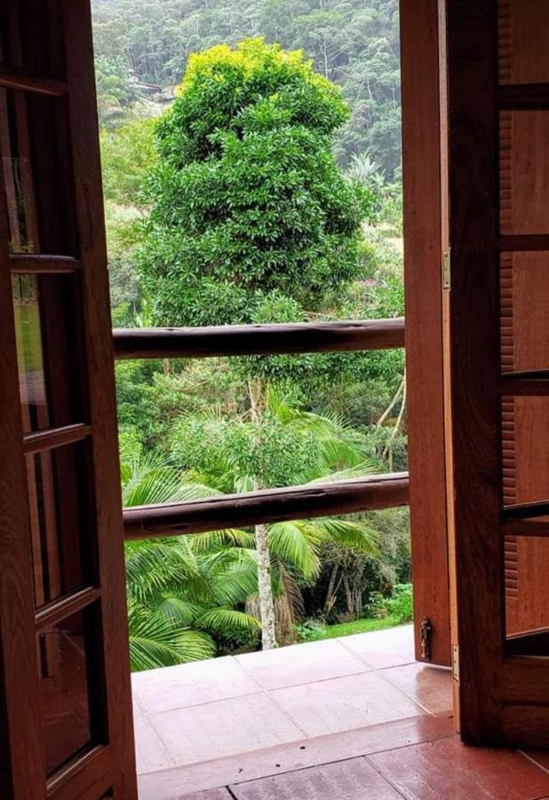 Casa Com Churrasqueira Piscina Privativa Em Sao Pedro Da Serra - Perto De Lumiar Nova Friburgo Bagian luar foto