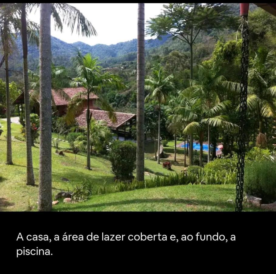 Casa Com Churrasqueira Piscina Privativa Em Sao Pedro Da Serra - Perto De Lumiar Nova Friburgo Bagian luar foto